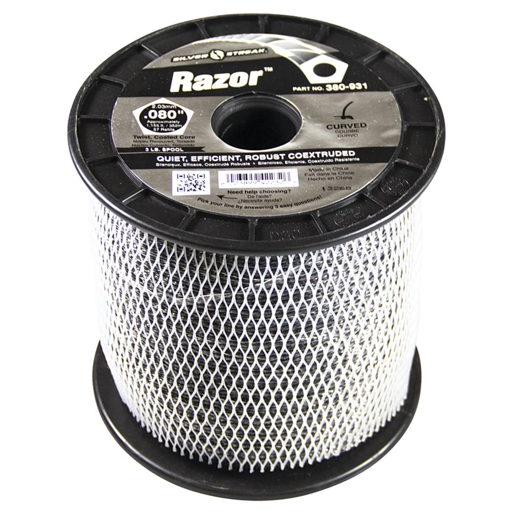 A Spool Razor Upgrade Your Trimmer with Stens 380-931: 3lb Razor Line