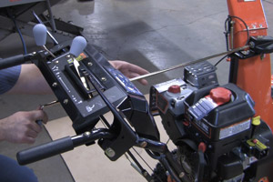 Install Chute Control Rod