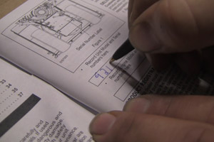 Write Down the Model and Serial Numbers