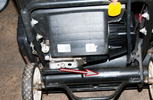 Honda Snow Blower model and serial number location