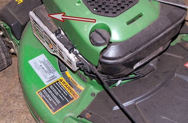 Kawasaki Engine Model and Serial Location on a Scag Pro-V Mower