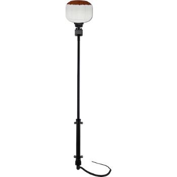 Buyers 1493163 160W 12V LED 360° Glare-Free Balloon Light Kit w/ 63"-100" Push-Up Light Pole 