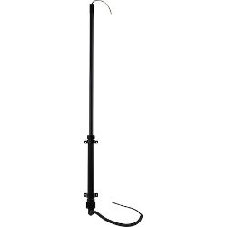 Buyers Products 1496310 63"-100" Aluminum Push-Up Light Pole w/ 360° Rotation & Telescopic Adjustment 