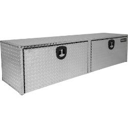 Buyers Products 1705113 18" x 18" x 72" Diamond Tread Aluminum Underbody Truck Box 