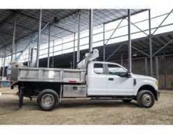 Buyers Products 1705115 18" x 18" x 60" Aluminum Underbody Toolbox with Aluminum Recessed Door and 2 T-Handle Latches - BUY 1705115