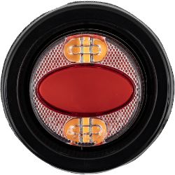 Buyers Products 5622001 2" Amber/Red Marker Strobe Combo Light - BUY 5622001