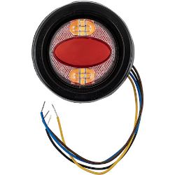 Buyers Products 5622001 2" Amber/Red Marker Strobe Combo Light - BUY 5622001