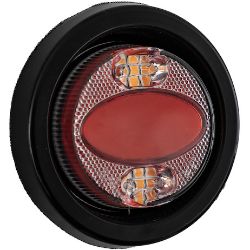 Buyers Products 5622001 2" Amber/Red Marker Strobe Combo Light - BUY 5622001