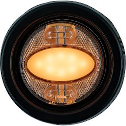 Buyers Products 5622002 2" Marker Strobe Amber/Amber Combo Light 
