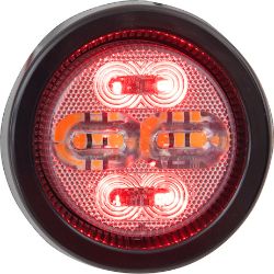 Buyers Products 5622515 2.5" Class 1 Marker Strobe Red/Amber Combo Light - BUY 5622515