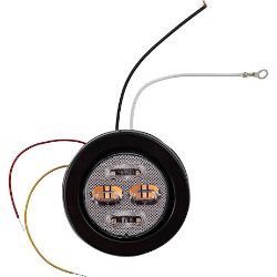 Buyers Products 5622515 2.5" Class 1 Marker Strobe Red/Amber Combo Light - BUY 5622515