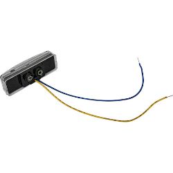 Buyers Products 5622752 2.75-Inch Class 1 Rectangular Marker Strobe Combo Light - Amber/Amber - BUY 5622752
