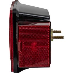 Buyers Products 5625112 Passenger Side 5 Inch Box-Style LED Stop/Turn/Tail Light for Trailers Over 80 Inches Wide, Rear Facing - BUY 5625112