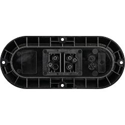 Buyers Products 5626133 6 Inch Red Oval LED Stop/Turn/Tail Surface Mount Light Kit with 14 LEDs - BUY 5626133