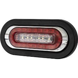 Buyers Products 5626261 6 Inch Combination LED Stop/Turn/Tail & Backup Light with Grommet and Plugs - BUY 5626261