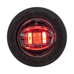 Buyers Products 5627518 3/4-Inch Class 2 Combination Marker Strobe - Red Marker/Amber Strobe - BUY 5627518