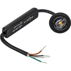 Buyers Products 5627529 3/4-Inch Class 2 Combination Marker Strobe - Amber Marker/Green Strobe 