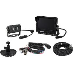 Buyers Products 8883550 Fleet Series Rear Observation System with Heated Night Vision Camera, Quad Screen View, and DVR - BUY 8883550