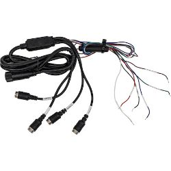 Buyers Products 8883550 Fleet Series Rear Observation System with Heated Night Vision Camera, Quad Screen View, and DVR - BUY 8883550
