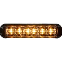 Buyers Products 8891828 5 Inch Wide Angle Tri-Color LED Strobe Light, Amber/Blue/Clear - BUY 8891828