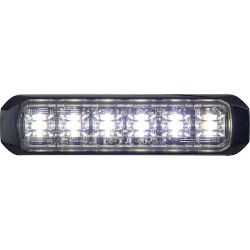Buyers Products 8891828 5 Inch Wide Angle Tri-Color LED Strobe Light, Amber/Blue/Clear - BUY 8891828