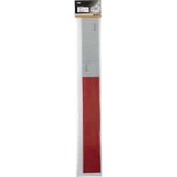 Buyers Products CT185RW 2" x 18" Precut DOT Conspicuity Tape, Red/White, 5-Pack - BUY CT185RW
