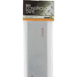 Buyers Products CT185RW 2" x 18" Precut DOT Conspicuity Tape, Red/White, 5-Pack - BUY CT185RW