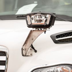 Buyers Products PLB18SS Stainless Steel Plow Light Bracket Kit for Freightliner M2-106 - BUY PLB18SS