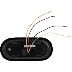 Buyers Products SL61AG 6 Inch LED Oval Strobe Light with 12 LEDs, Amber/Green, Heated - BUY SL61AG