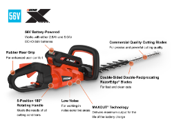 ECHO DHCS-2800BT 56V 28" Straight Shaft Hedge Trimmer Bare Tool - ECH DHCS-2800BT