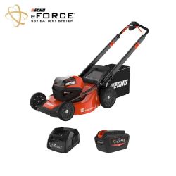 ECHO DLM-2100C2 eFORCE 56V 21" Battery Lawnmower w/ 5.0 Ah Battery & Standard Charger eFORCE 56V 21" BATTERY LAWNMOWER w/5.0 Ah BATTERY AND CHARGER