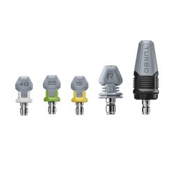 EGO ANK2100 2100 PSI Pressure Washer Nozzle Kit w/ Turbo, 15°, 25°, 40° & Rinse Nozzles 