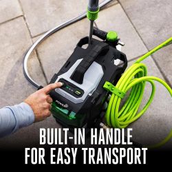 EGO HPW2105 2100 PSI 56V Compact Pressure Washer w/ 6.0Ah Battery & 320W Charger - EGO HPW2105