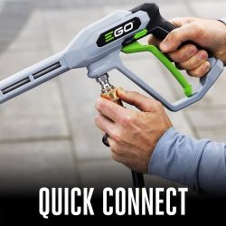 EGO HPW2105 2100 PSI 56V Compact Pressure Washer w/ 6.0Ah Battery & 320W Charger - EGO HPW2105