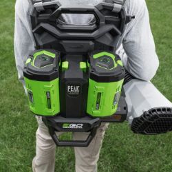 EGO LBPX8006-2 800 CFM Peak Power Backpack Blower Kit w/ (2) 10Ah Batteries & 280W Charger - EGO LBPX8006-2