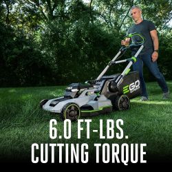 EGO LM2125SP 21" 56V Brushless Self-Propelled Touch Drive Lawn Mower with 7.5Ah Battery & Rapid Charger - EGO LM2125SP