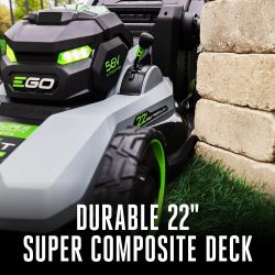 EGO LM2236SP 22" 56V Select Cut Self-Propelled Lawn Mower with 10.0Ah Battery & 700W Rapid Charger - EGO LM2236SP