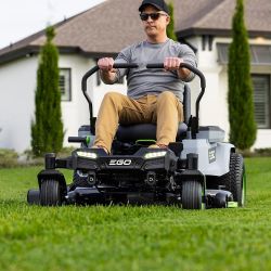 EGO ZT4214L POWER+ 42" Z6 56V Cordless Zero Turn Riding Mower Kit w/ (6) 6.0Ah Batteries & Charger - EGO ZT4214L