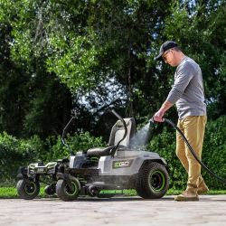 EGO ZT4214L POWER+ 42" Z6 56V Cordless Zero Turn Riding Mower Kit w/ (6) 6.0Ah Batteries & Charger - EGO ZT4214L
