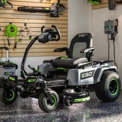 EGO ZT4215S POWER+ 42" Z6 56V Cordless Zero Turn Riding Mower w/ e-STEER Kit (2x 10.0Ah + 4x 6.0Ah Batteries & Charger) - EGO ZT4215S