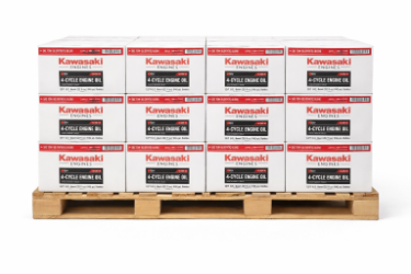 Kawasaki 99969-6081 X504 1 Half Pallet (42 Cases) of 12 Quarts of K-Tech SAE 10W-30 4-Cycle Engine Oil 