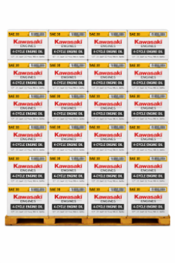 Kawasaki 99969-6281 X1008 1 Pallet (84 Cases) of 12 Quarts of K-Tech SAE 30 4-Cycle Engine Oil 
