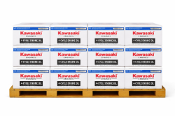Kawasaki 99969-6298 X504 1 Half Pallet (42 Cases) of 12 Quarts of K-Tech SAE 20W-50 4-Cycle Engine Oil 