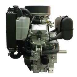 Kawasaki FD791D-S00S 791cc 1-1/8" x 3-15/16" 26hp Liquid Cooled Engine w/ Muffler - KAW FD791D-SS00S