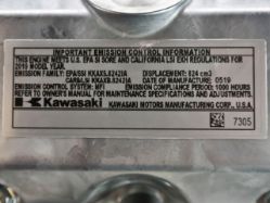 Kawasaki FD851D-S01S 851cc 1-1/8" x 3-15/16" 31hp Ventrac Replacement Engine without Muffler - KAW FD851D-NS01S