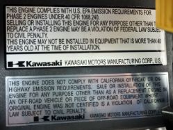 Kawasaki FH580V-S29S 580cc 1" x 3-5/32" 19hp Toro/Exmark Engine w/ Canister Filter - KAW FH580V-GS29S