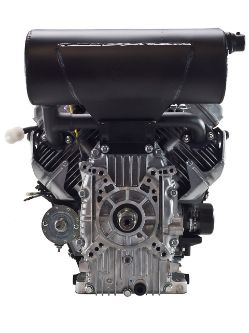 Kawasaki FH601D-S01S 601cc 1-1/8" x 3-15/16" 19hp Horizontal Engine w/ Muffler - KAW FH601D-HS01S