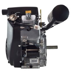 Kawasaki FH601D-S01S 601cc 1-1/8" x 3-15/16" 19hp Horizontal Engine w/ Muffler - KAW FH601D-HS01S