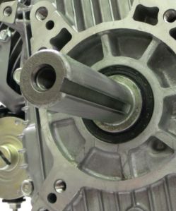 Kawasaki FH680D-S08S 680cc 1-1/8" x 3-15/16" 23hp Engine without Muffler - KAW FH680D-JS08S