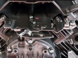 Kawasaki FH680D-S08S 680cc 1-1/8" x 3-15/16" 23hp Engine without Muffler - KAW FH680D-JS08S